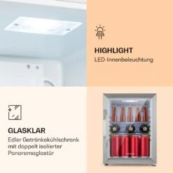 Beersafe M Crystal White Getränkekühlschrank Mit Glastür 33 Liter -Haushaltsgerätegeschäft 10039423 de 0004 logo