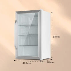 Beersafe XXL Crystal White Getränkekühlschrank Mit Glastür 80 Liter -Haushaltsgerätegeschäft 10039424 yy 0005 logo