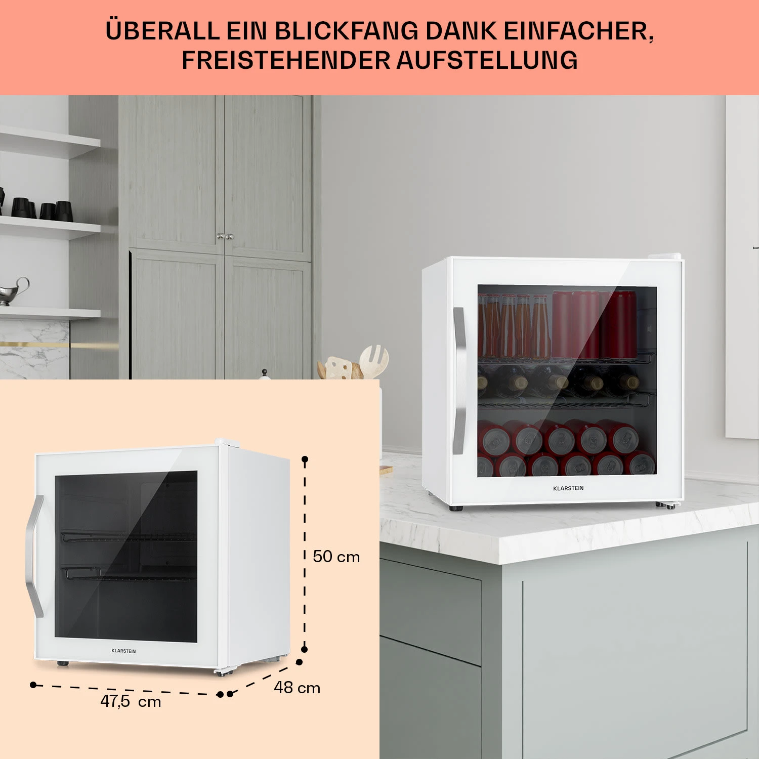 Beersafe L Quartz Getränkekühlschrank Mit Glastür 47 Liter 8 Beersafe L Quartz Getränkekühlschrank Mit Glastür 47 Liter – Bild 6