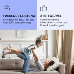 [Wiederverpackt] La Palma 500 Smart 2-in-1 Heizgerät -Haushaltsgerätegeschäft 10039828 de 0004 logo