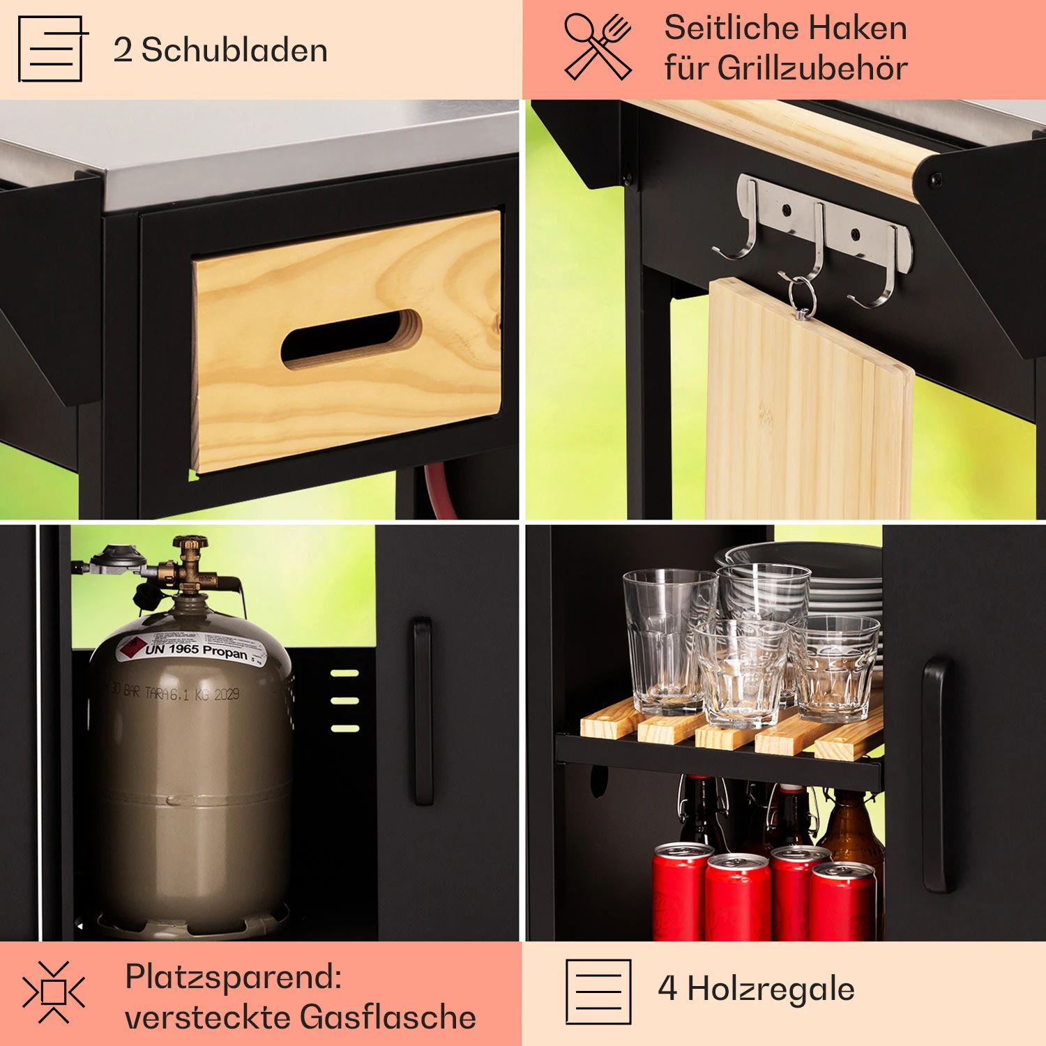 Jersey Outdoor Kitchen Mit Gasgrill 7 Jersey Outdoor Kitchen Mit Gasgrill – Bild 5