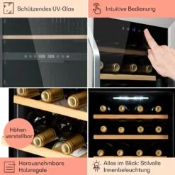 [Wiederverpackt] Vinamour 16 Uno Weinkühlschrank -Haushaltsgerätegeschäft 10039897 de 0005 usp