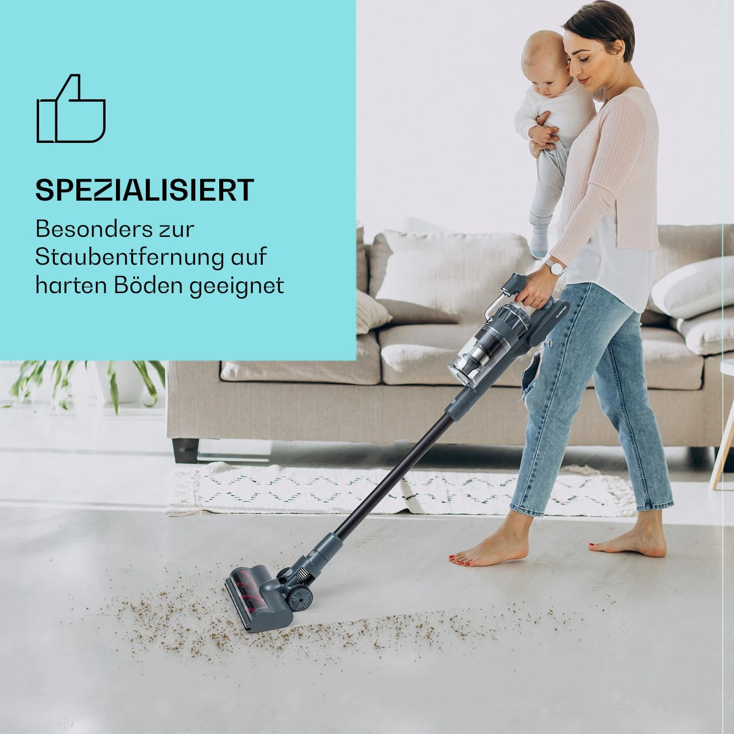 LARMA Staubsauger Ersatzbodenbürste Staubbürste 5 LARMA Staubsauger Ersatzbodenbürste Staubbürste – Bild 3