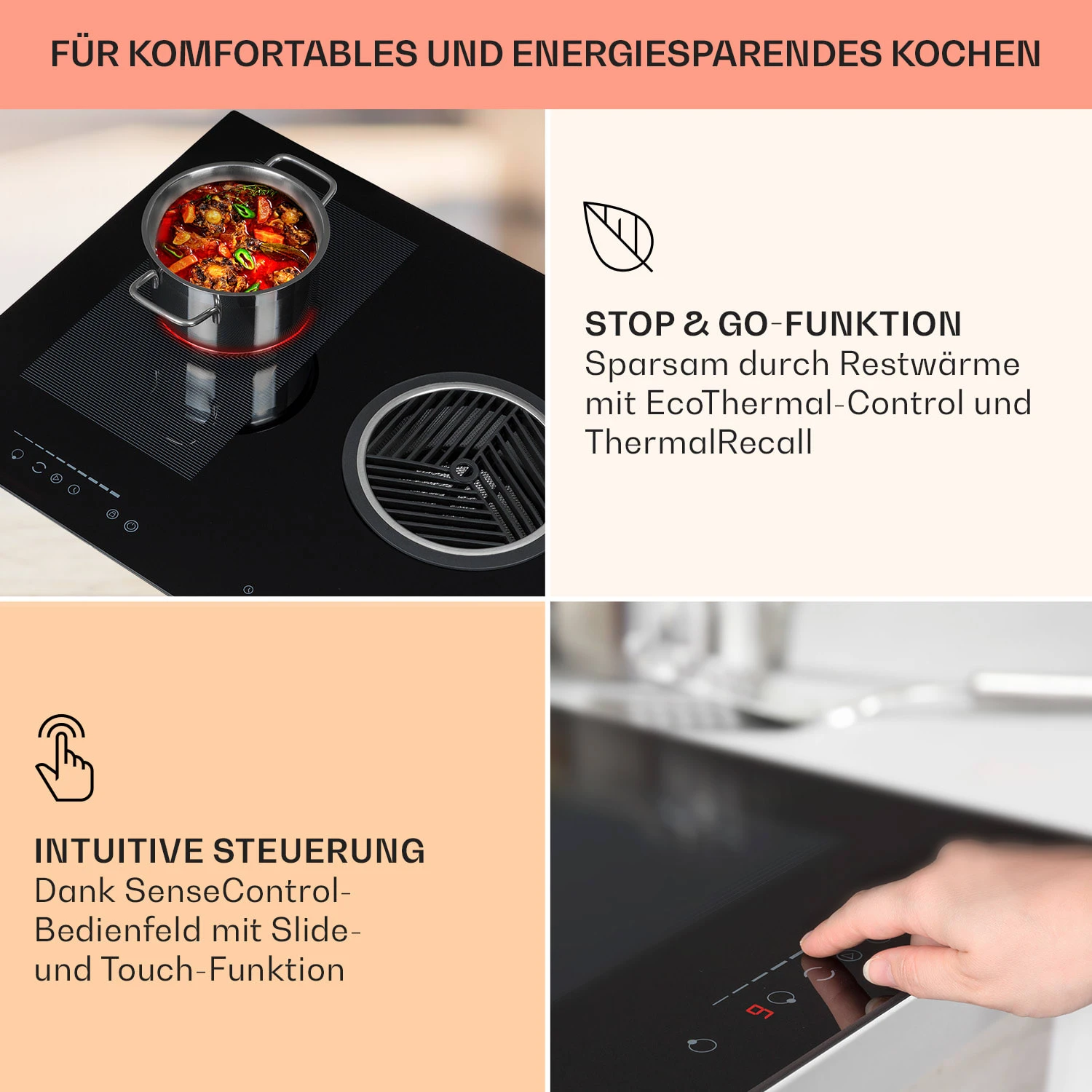 Full House 3.0 Down Air System Induktionskochfeld Mit Dunstabzug 7 Full House 3.0 Down Air System Induktionskochfeld Mit Dunstabzug – Bild 5