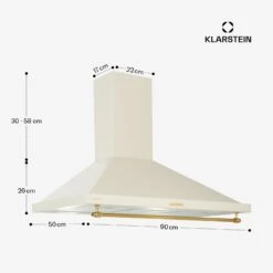 [Gebraucht] Montblanc 90 Dunstabzugshaube -Haushaltsgerätegeschäft 10040265 yy 0011 dimensions