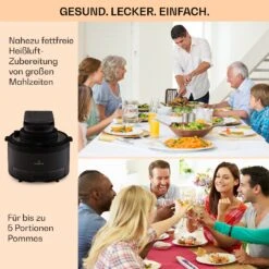 [Wiederverpackt] Vendure Heißluftfritteuse Mit Dampffunktion -Haushaltsgerätegeschäft 10040278 de 0006 usp