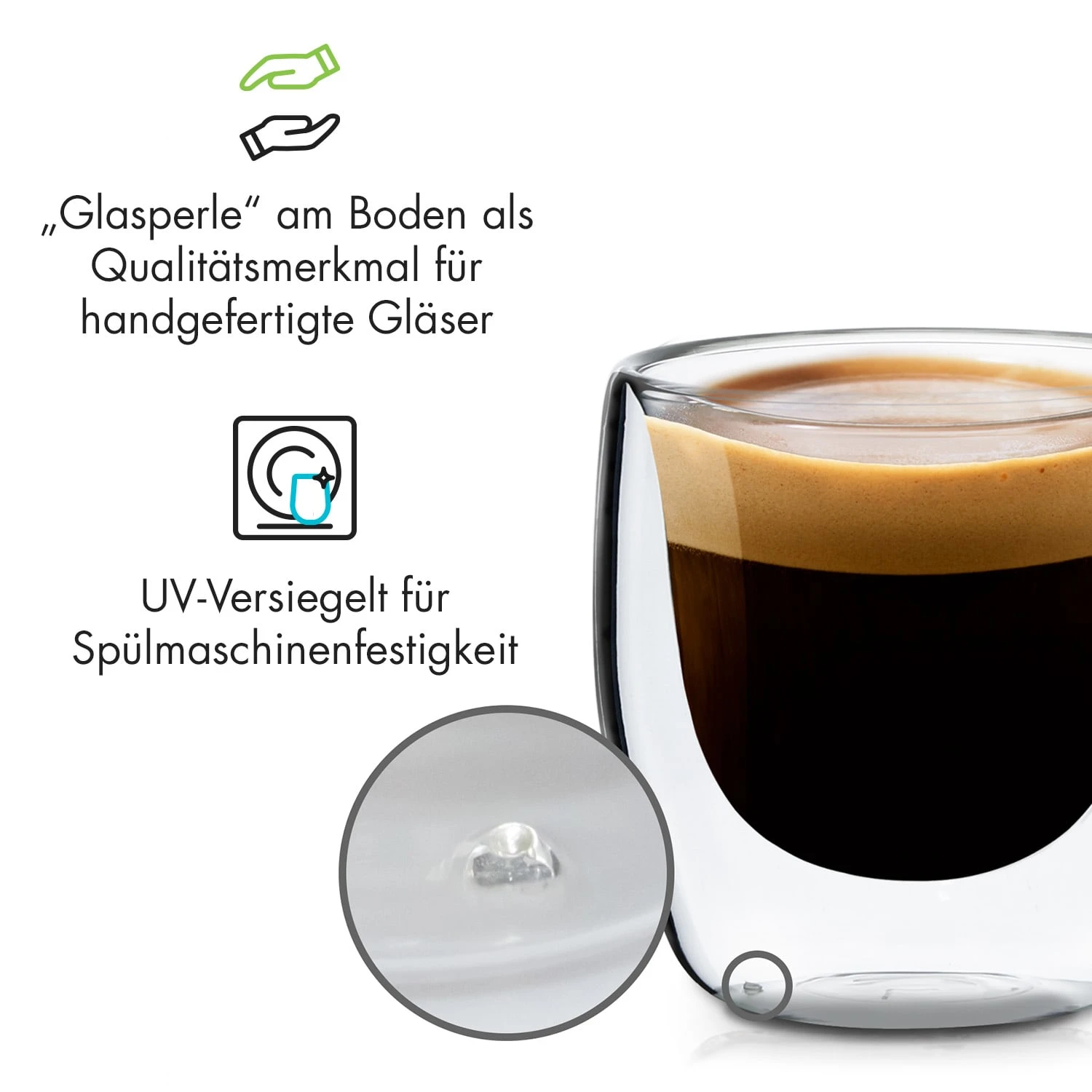 Glaswerk Vienna Doppelwandige Thermogläser 80 Ml 8 Glaswerk Vienna Doppelwandige Thermogläser 80 Ml – Bild 6