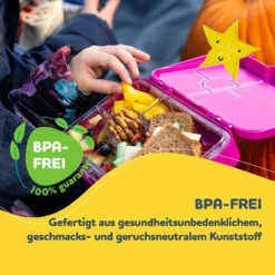 [Wiederverpackt] Junior Lunchbox Brotdose Mit Fächern -Haushaltsgerätegeschäft 10040338 de 0002 usp