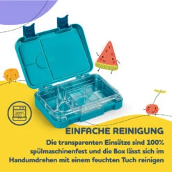 [Gebraucht] Junior Lunchbox Brotdose Mit Fächern -Haushaltsgerätegeschäft 10040340 de 0005 usp