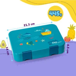 [Gebraucht] Junior Lunchbox Brotdose Mit Fächern -Haushaltsgerätegeschäft 10040340 yy 0011 dimensions