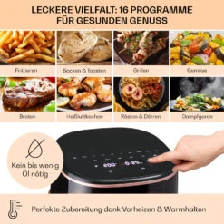 [Gebraucht] Air Bloom Heißluftfritteuse Mit Dampffunktion -Haushaltsgerätegeschäft 10040495 de 0004 usp