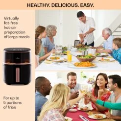 [Gebraucht] Air Bloom Heißluftfritteuse Mit Dampffunktion -Haushaltsgerätegeschäft 10040495 uk 0006 usp