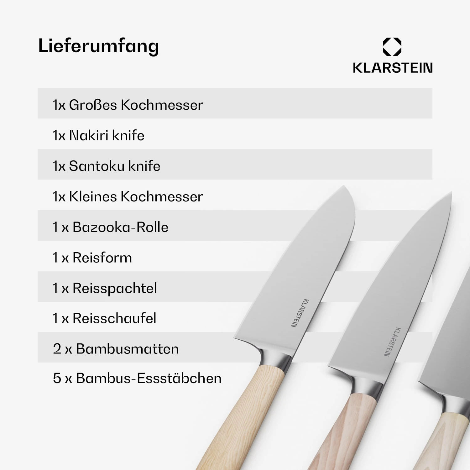 Shibui Sushi-Messer-Set 9 Shibui Sushi-Messer-Set – Bild 7