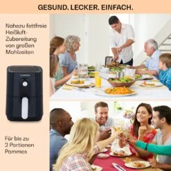 Crisp-Pro Heißluftfritteuse Air Fryer 1400W -Haushaltsgerätegeschäft 10040698 de 0005 usp 1