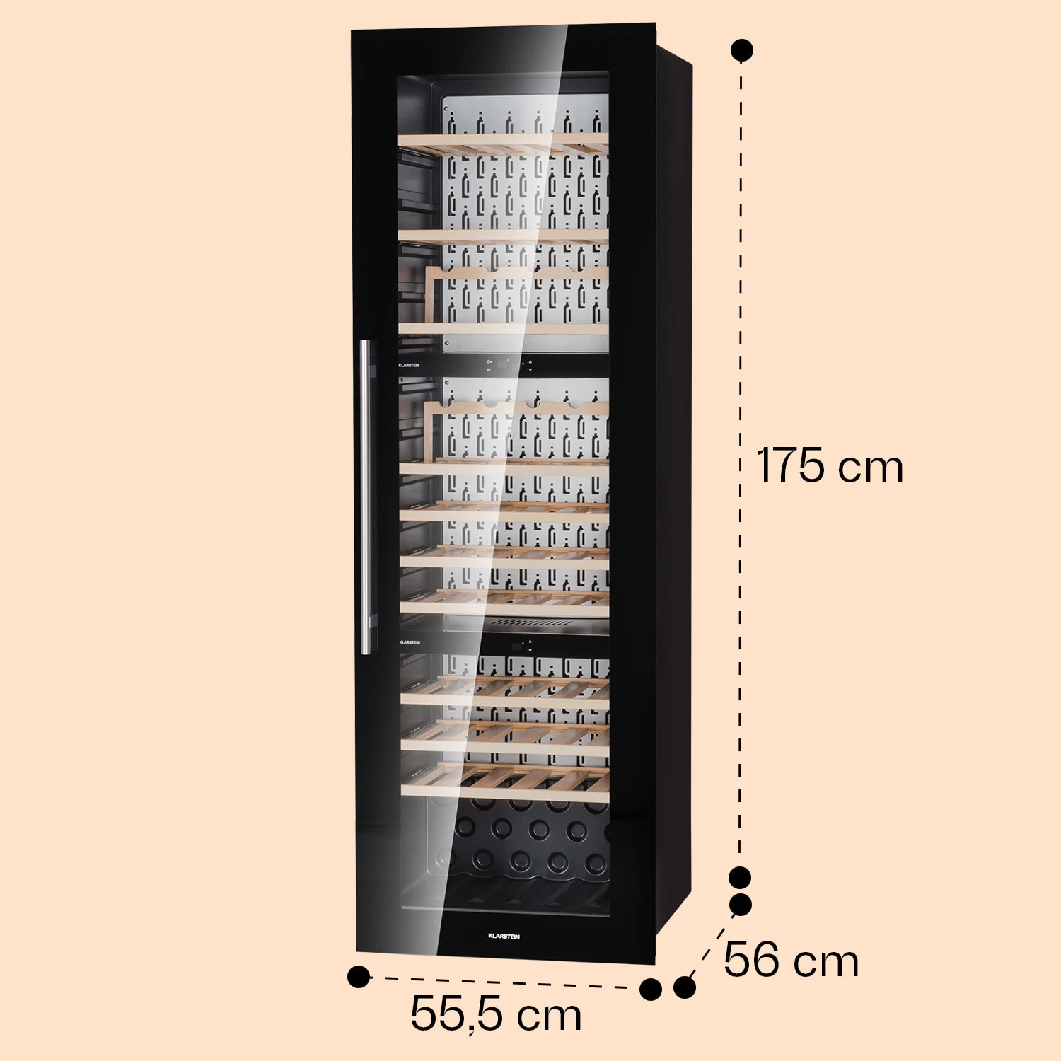 Vinsider 89 Built-In Trio Einbau-Weinkühlschrank 10 Vinsider 89 Built-In Trio Einbau-Weinkühlschrank – Bild 8