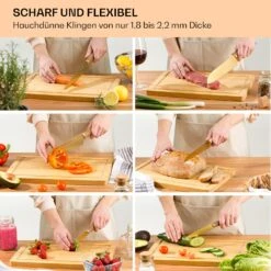 Kazuno Messerset 15 Kazuno Messerset -Haushaltsgerätegeschäft 10040726 de 0006 usp