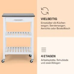 [Wiederverpackt] Tennessee Servierwagen Küchenwagen -Haushaltsgerätegeschäft 10041120 de 0004 logo