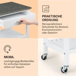 [Wiederverpackt] Tennessee Servierwagen Küchenwagen -Haushaltsgerätegeschäft 10041120 de 0005 logo