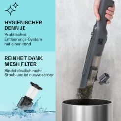 [Wiederverpackt] LARMA Akku-Handstaubsauger -Haushaltsgerätegeschäft 10041135 de 0003 usp 1