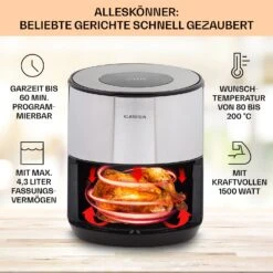 [Wiederverpackt] Klarstein Crisp-Pro 4,3L Air Fry -Haushaltsgerätegeschäft 10041145 de 0002 logo