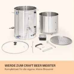[Wiederverpackt] Brauheld Smart 65 Maischekessel -Haushaltsgerätegeschäft 10041154 de 0007 usp