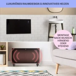 [Wiederverpackt] Bansin Crystal Smart Konvektorheizung 1500W -Haushaltsgerätegeschäft 10041209 de 0007 usp