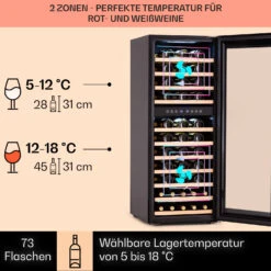 Barossa 73 Duo Weinkühlschrank 2 Zonen 12 Barossa 73 Duo Weinkühlschrank 2 Zonen -Haushaltsgerätegeschäft 10041308 de 0003 logo