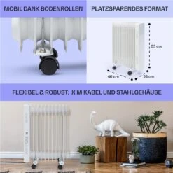 [Gebraucht] Sanford Smart Ölradiator 2500 W -Haushaltsgerätegeschäft 10041359 de 0006 usp