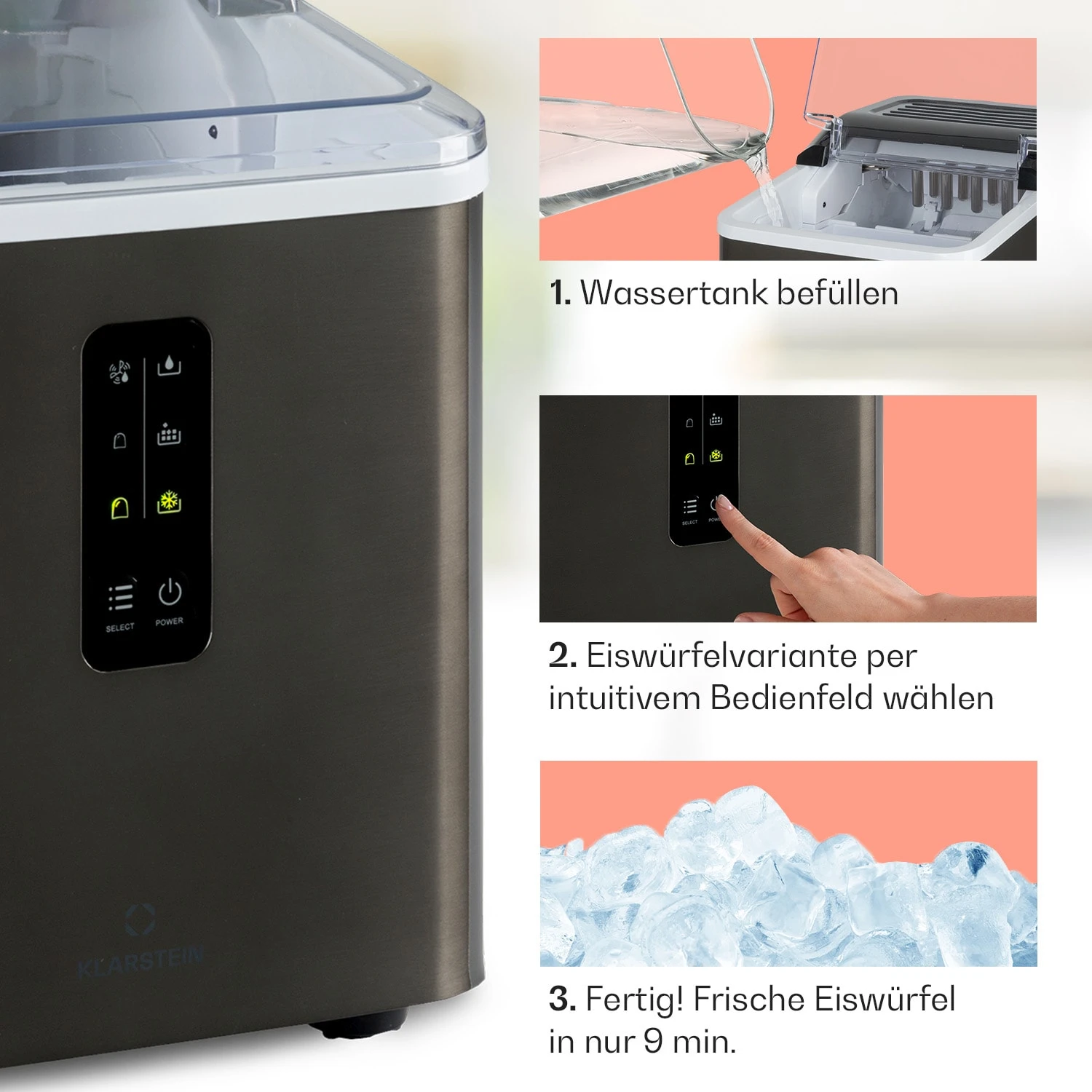 Albaron Supreme Eiswürfelmaschine 6 Albaron Supreme Eiswürfelmaschine – Bild 4