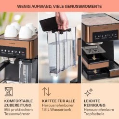 [Gebraucht] Arabica Comfort Siebträgermaschine -Haushaltsgerätegeschäft 10041524 de 0006 usp