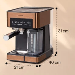 [Gebraucht] Arabica Comfort Siebträgermaschine -Haushaltsgerätegeschäft 10041524 yy 0011 dimensions