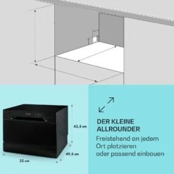 [Wiederverpackt] Havasia UV 6 Geschirrspüler -Haushaltsgerätegeschäft 10041825 de 0005 usp