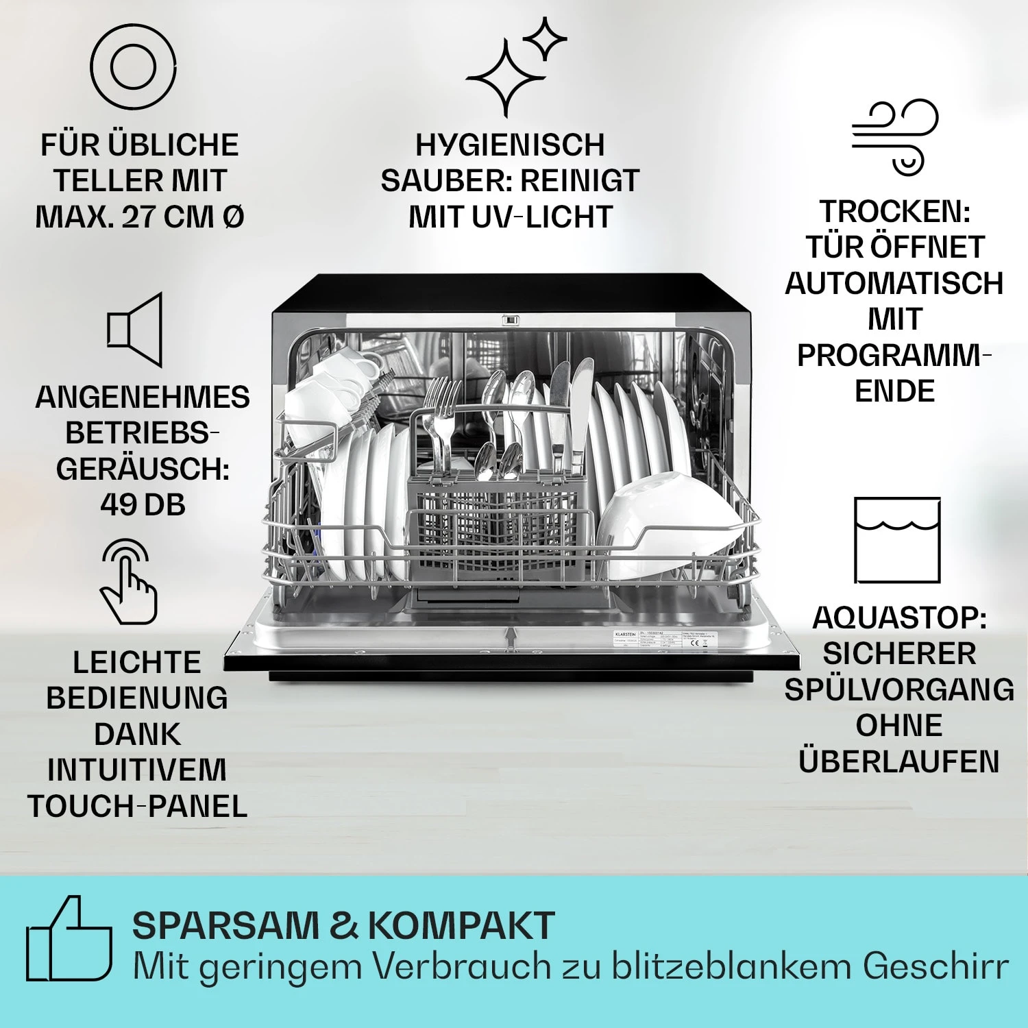 Havasia UV 8 Geschirrspüler 4 Havasia UV 8 Geschirrspüler – Bild 2