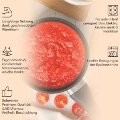 [Wiederverpackt] Noto Endurance Kasserolle Ø16cm -Haushaltsgerätegeschäft 10045005 de 0002 usp