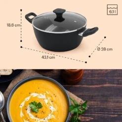 [Gebraucht] Noto Endurance Kochtopf Ø28cm -Haushaltsgerätegeschäft 10045008 yy 0009 dimensions