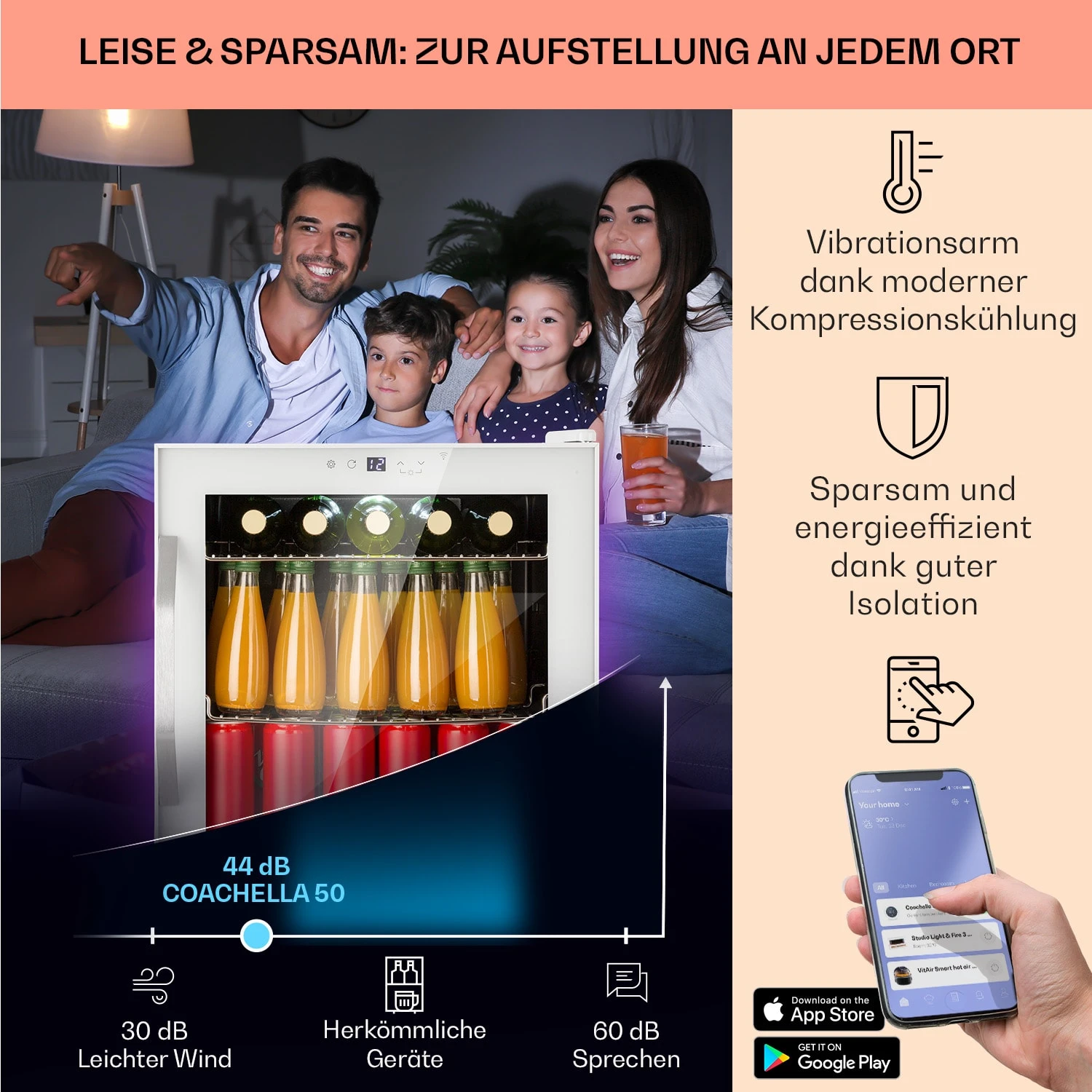 Coachella 50 Weinkühlschrank 5 Coachella 50 Weinkühlschrank – Bild 3