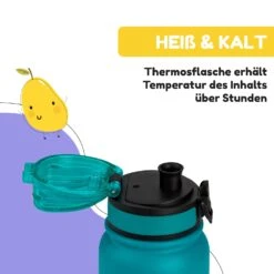 [Wiederverpackt] Wakaba Thermosflasche 550 Ml -Haushaltsgerätegeschäft 10045263 de 0005 usp 1