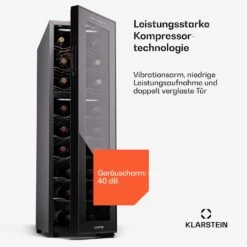 [Wiederverpackt] Shiraz 24 Duo Weinkühlschrank -Haushaltsgerätegeschäft 10045298 de 0002 usp