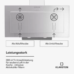[Wiederverpackt] Athena 90 Dunstabzugshaube Kopffrei 90cm -Haushaltsgerätegeschäft 10045318 de 0003 usp