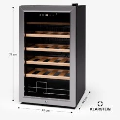 Shiraz Premium Smart 24 Weinkühlschrank -Haushaltsgerätegeschäft 10045339 yy 0011 dimensions