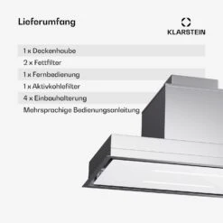 [Wiederverpackt] High Line Eco 77 Deckenhaube -Haushaltsgerätegeschäft 10045360 de 0007 usp 1