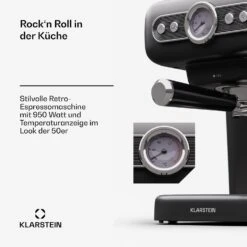 [Gebraucht] Espressionata Evo Espressomaschine 950W 19 Bar 1,2L 2 Tassen -Haushaltsgerätegeschäft 10045424 de 0003 usp