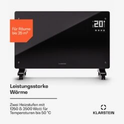 [Wiederverpackt] Bornholm Smart 2500 Konvektorheizung 2500W -Haushaltsgerätegeschäft 10045430 de 0003 usp