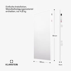 [Gebraucht] Wonderwall Air Smart 480 Infrarotheizung Für Die Wand -Haushaltsgerätegeschäft 10045441 de 0007 usp