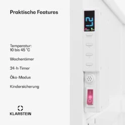 [Wiederverpackt] Wonderwall Air Smart 600 Infrarotheizung Für Die Wand -Haushaltsgerätegeschäft 10045442 de 0005 usp