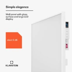[Gebraucht] Wonderwall Air Smart 770 Infrarotheizung Für Die Wand -Haushaltsgerätegeschäft 10045443 uk 0004 usp 1