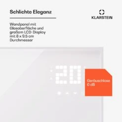 [Wiederverpackt] Wonderwall Smart Bornholm Infrarotheizung Für Die Wand 980W -Haushaltsgerätegeschäft 10045466 de 0004 usp 1