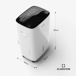 [Wiederverpackt] DryFy Connect 60L Smart Luftentfeuchter -Haushaltsgerätegeschäft 10045546 yy 0011 dimensions 1