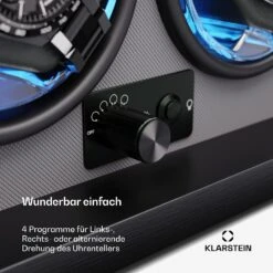 [Wiederverpackt] Brienz Uhrenbeweger 2 Uhren -Haushaltsgerätegeschäft 10045573 de 0005 usp