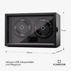 [Wiederverpackt] Brienz Uhrenbeweger 2 Uhren -Haushaltsgerätegeschäft 10045573 de 0006 usp